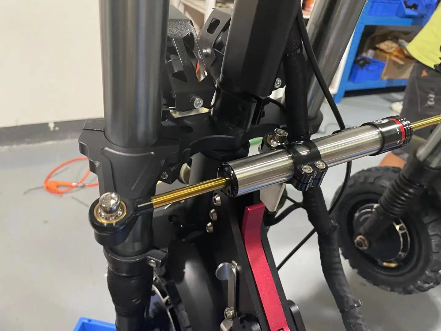 Directional Steering Damper For Inxing V7 Electric Scooter Spare Parts