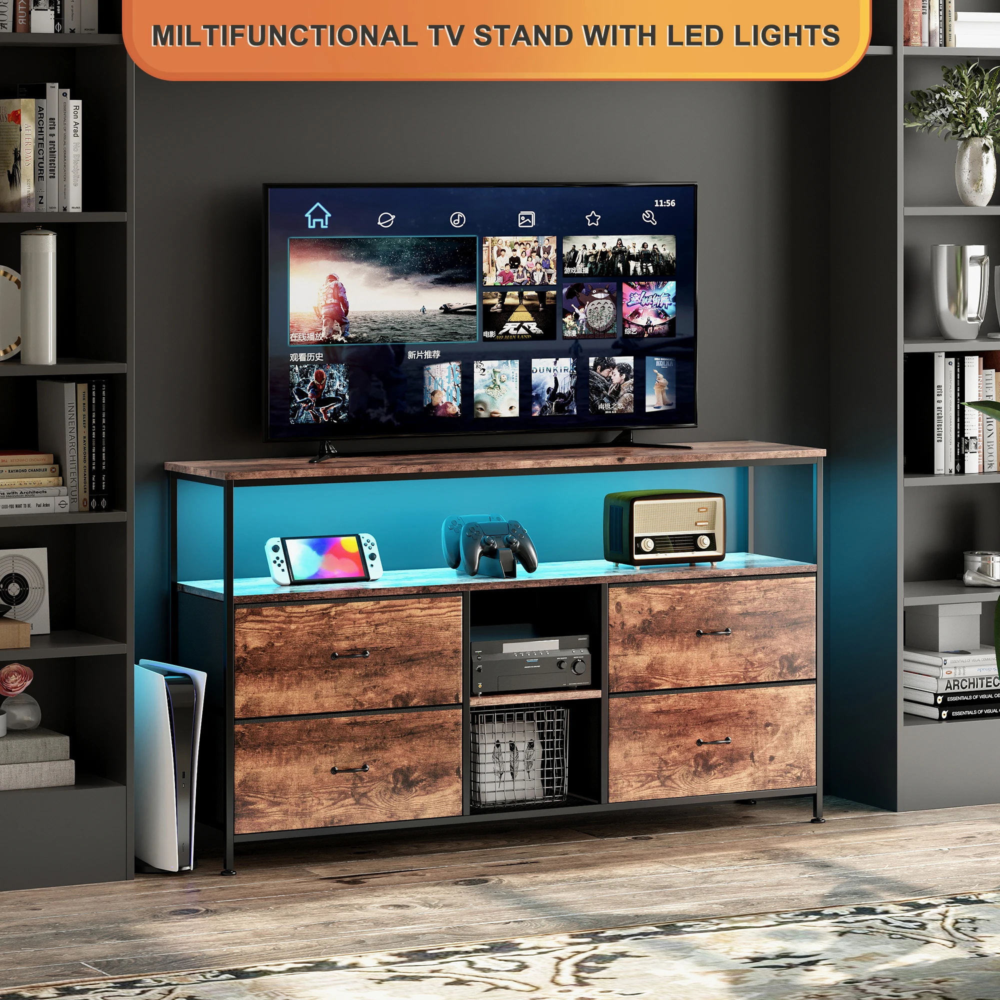 Buffet dans le Salon