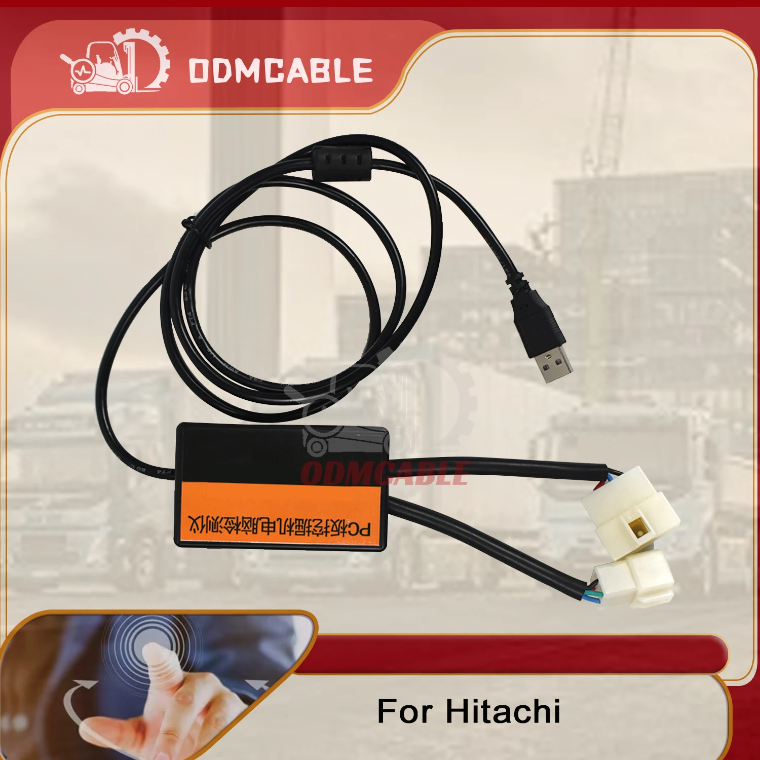 

Auto Scanner For Hitachi Excavator Diagnostic With Mpdr Software 3.9 And Data Cable For Zx-5a Zx-5b Zx-5g Also With Old Zx-1