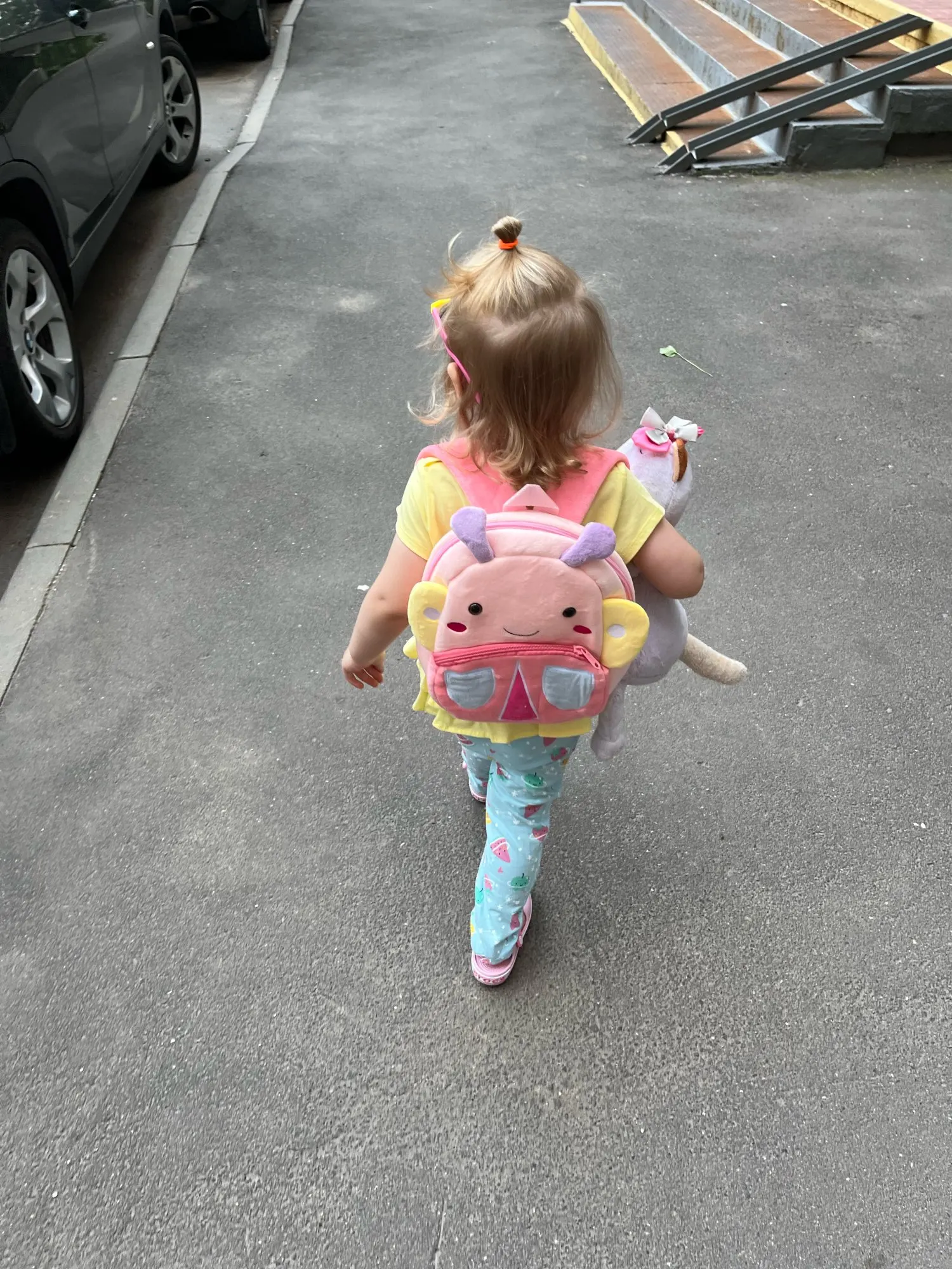 Kids Plush Animal Backpack - Various photo review