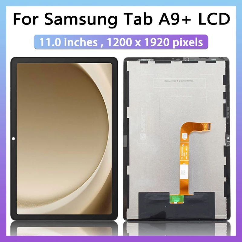 

ЖК-дисплей 11 дюймов для Samsung Tab A9 + A9 Plus SM-X210 SM-X215 X210 X215 X216 x211,, сенсорный экран с цифровым преобразователем в сборе