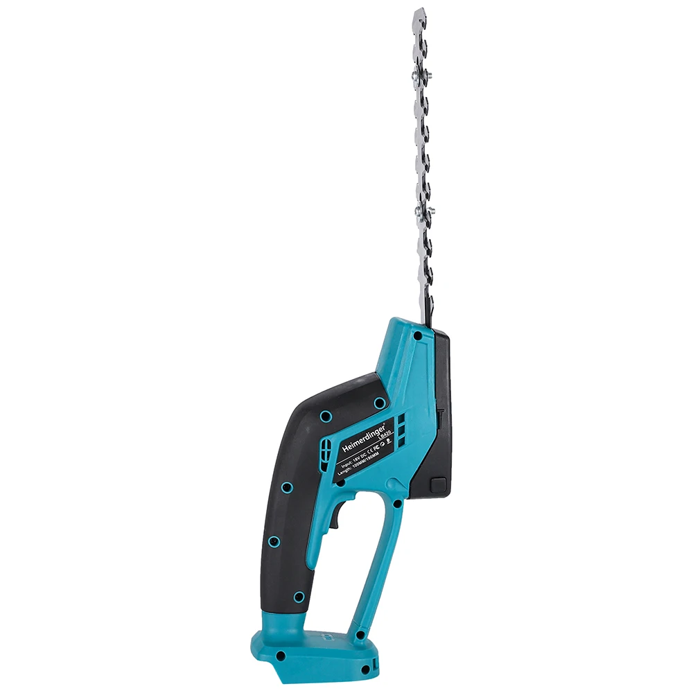 18V Mini Cordless Hedge Cutter Grass Trimmer Grass Shear Shrubber Handheld Trimmer,Compatible BL1830 1840 1850 1860 battery 3