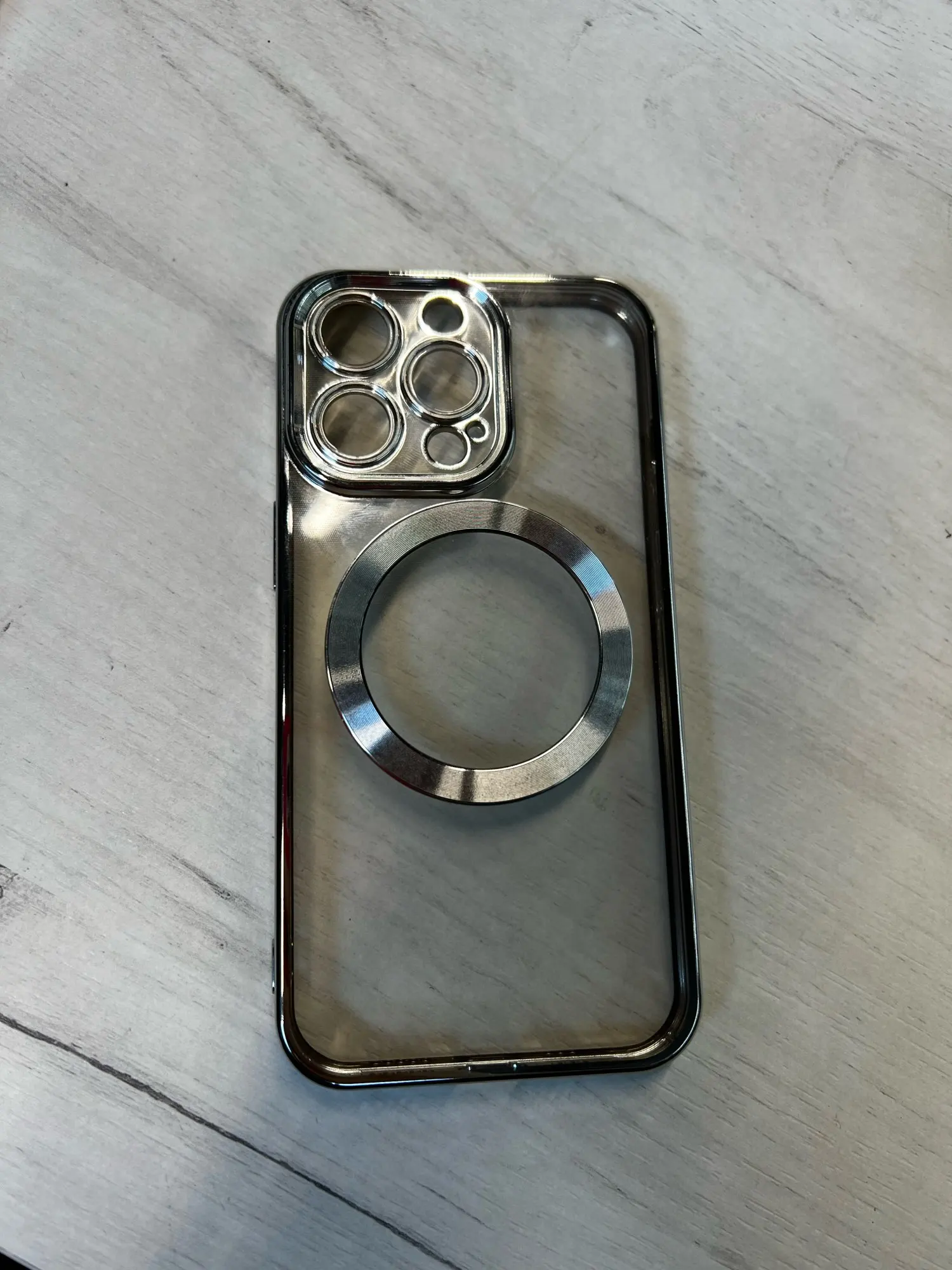 Luxury Transparent All-Around Protector Cover Case for iPhones photo review