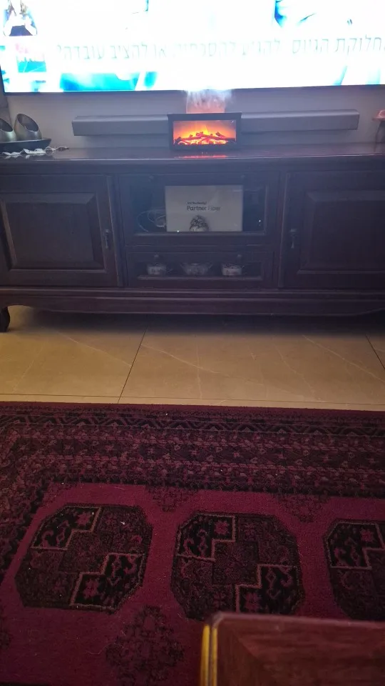 Fireplace Effect Essential Oil Diffuser with Remote Control