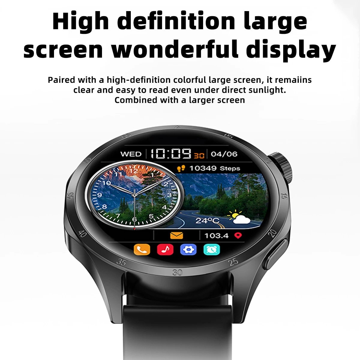 2026 New Original Smart Watch 1.52" HD IPS Screen Health tracker Heart Rate Bluetooth Call Smartwatch for Men Perfect Gift 4