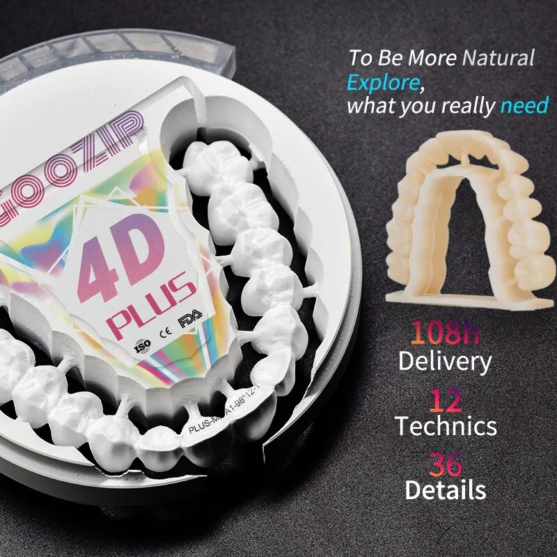 Goozir 4D Pro multilayer dental All Ceramic Zirconia Block Dental Lab