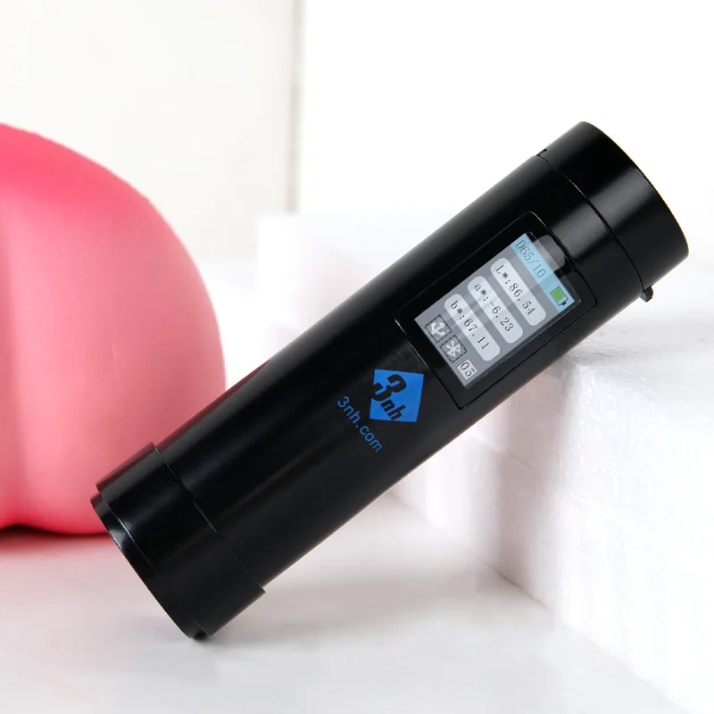 3nh Portable Mobile APP Colorimeter Spectrophotometer for Color Matching Measuring in fruits/Plastic/Food/Leather/Printing/Paint