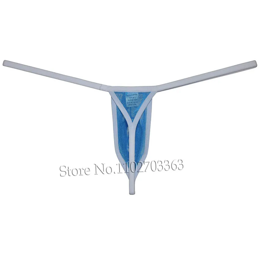 Discover Allure in Men's See-through Micro String Thong Tempting Tangas Slim Pouch Elevate Style with Confidence