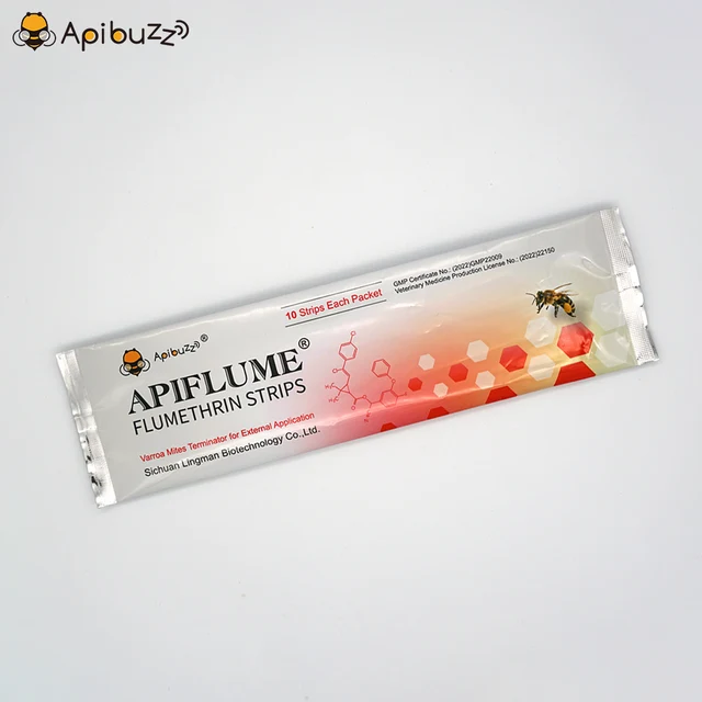 Méhészek Választása - Apibuzz Apiflume 10 Egységnyi Csomag Flumethrin Csíkok A Varroa Atkák Kezelésére Méhészeti Anyag Méhkövekhez - Image 5