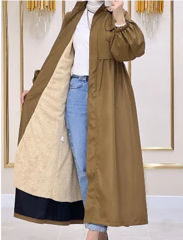 Ervina Balon Kol Incucuzi Kufflk Kaban 2024 Modello Muslimytak-M Elbise Menssul Man Kaddain Nlar Inelle Azioni