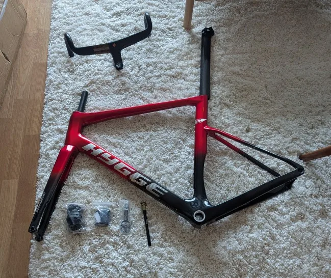 HYGGE Aerodynamic EPS molded carbon frame MODEL S CARBON FRAME