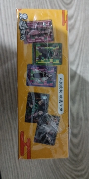 New Original Demon Slayer Cards Infinite Train SSP Card Diamond Rare Card Tanjirou Kamado Nezuko Character Collection Card photo review
