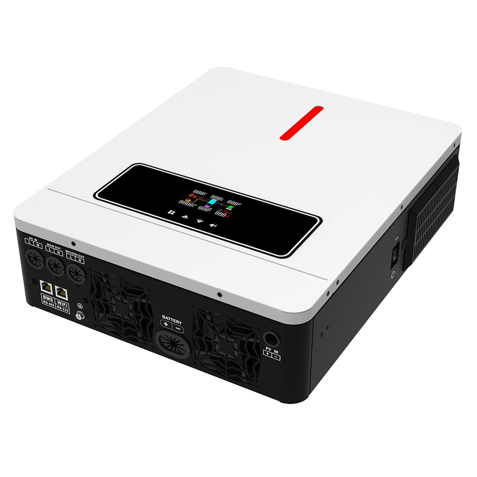 6200W Solar Hybrid Wechselrichter 48V - Rein Sinus Für Haus & Gewerbe