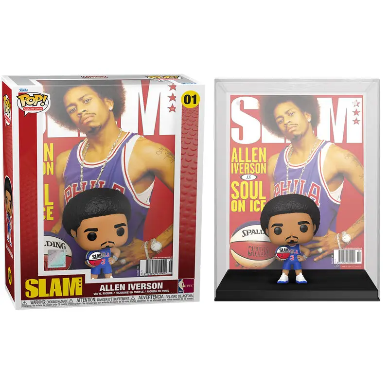 Funko Pop - Magazine Covers NBA Slam - Allen Iverson - 01 Funko - AliExpress