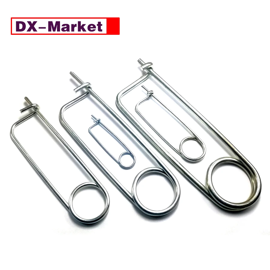 1.5mm-8mm Spring Safety Pin , 304 Stainless Steel Spring Lock Pin ...
