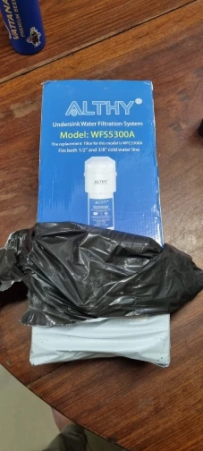 ALTHY Under Sink Drinking Water Filter Purifier -NSF/ANSI Certified Direct Connect Under Counter Drink Water Filtration System photo review