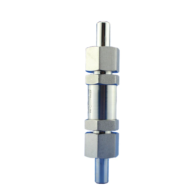 Hochdruck-Edelstahl-Schweißrückschlagventil 10 mm 12 mm Gas-Flüssigkeitspipeline-Instrument Einwegventil 6000 PSI – Detail 4