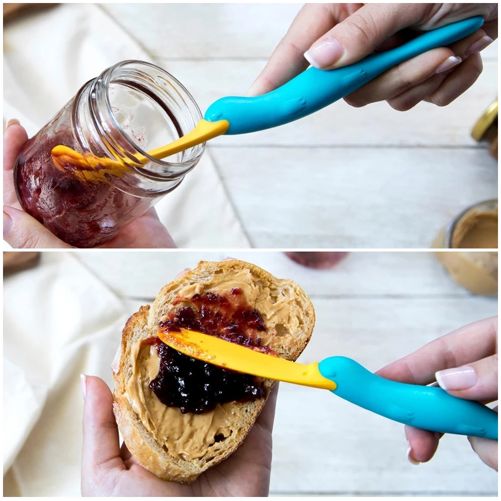 Jar Spatula, Scraper Tool Kitchen, Kitchen Gadgets, Splatypus, Cooking Gadgets For Scooping And Scraping, Unique Fun Cooking.