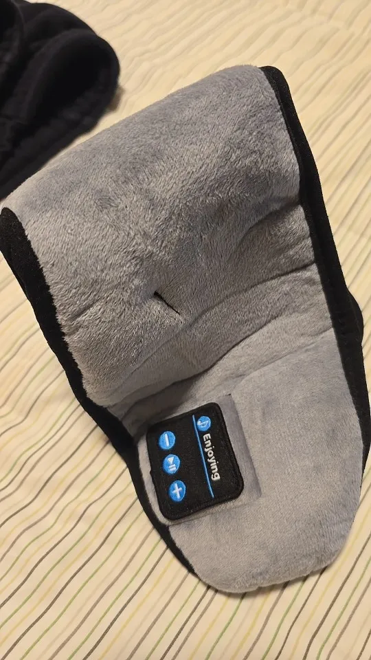 Tapa Olho Máscara Dormir Fone De Ouvido Bluetooth Envio 24hs photo review