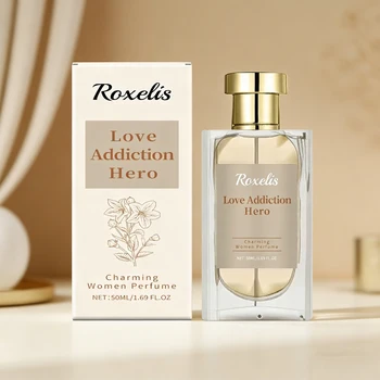 ROXELIS 50ml Women's Perfume Eau De Parfum - Bluebell Jasmine Fresh Charming Long-Lasting Date Fragrance for Elegant Charm