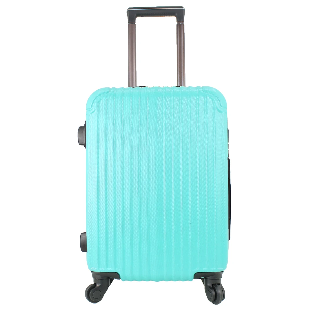 Maleta de avión, equipaje de mano, cabina de viaje, carro rígido ABS, 4 ruedas, 55CM