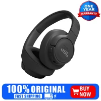 JBL Tune 770NC Wireless Over-Ear Headphones with Adaptive Noise Cancelling, Smart Ambient, Bluetooth 5.3, Black