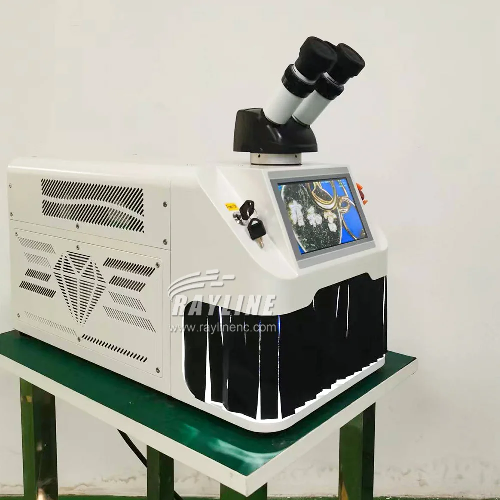 Factory Price 150W Laser Welding Machine For Jewelry Mini Portable YAG Laser Solder CCD Gold Silver Ring Metal Watch Soldering 4