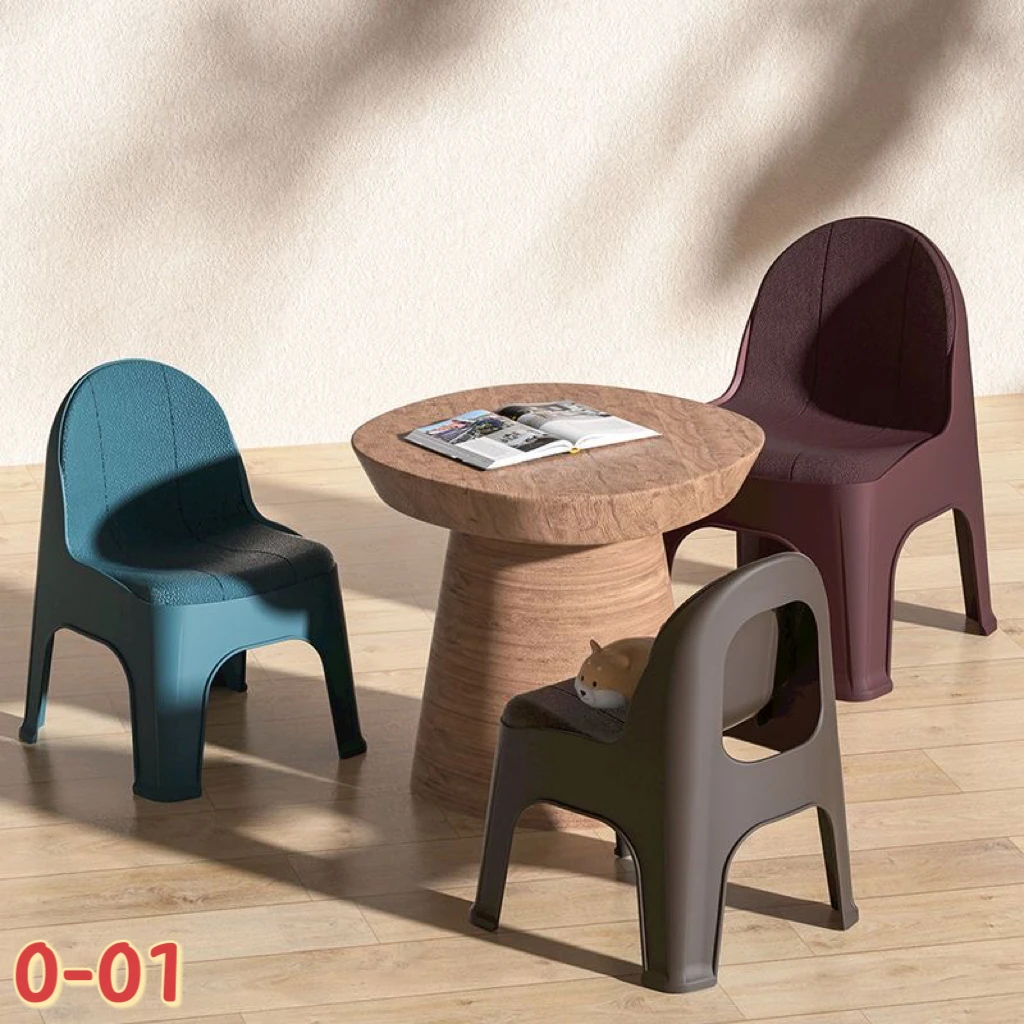 

Thick low back small chair