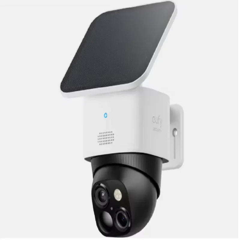 GE Aliexpress eufy SoloCam S340 Dış Mekan Güneş Enerjili Güvenlik Kamerası 3K Çift Kameralı