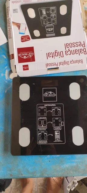 Balança Corporal Bioimpedância Profissional Bluetooth - Neverdie Store photo review