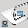 New 14 Inch High Pressure Top Spray Rain Shower Head Larger Flow Supercharge Rainfall Showerhead 360° Swivel Water Saving 4