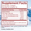 Antarctic Krill Oil - Supports Brain,Cardiovascular,Joint,Eye & Skin Health - Omega-3 EPA, DHA, Astaxanthin - 120 Capsules