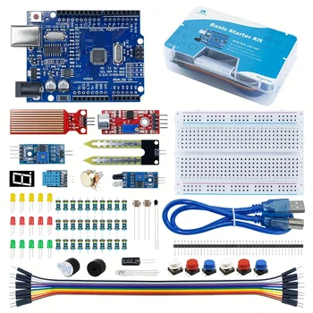 Kit Base per Progetti di Programmazione, Set di Componenti Elettronici con Tutorial