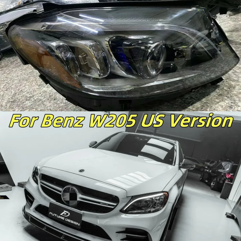 

for Benz C-class C260 C300 W205 W206 headlight assembly US version 2020-2022 years