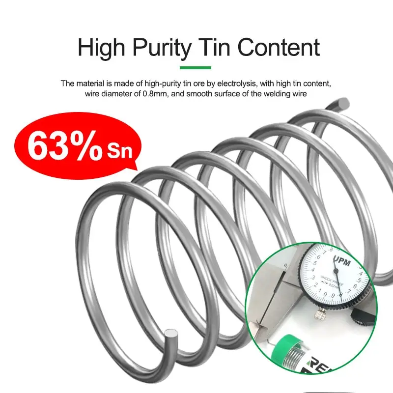 Soldering Wire RELIFE RL-444 Cell Phone Battery Nickel Sheet Solder Wire High Purity Tin Content