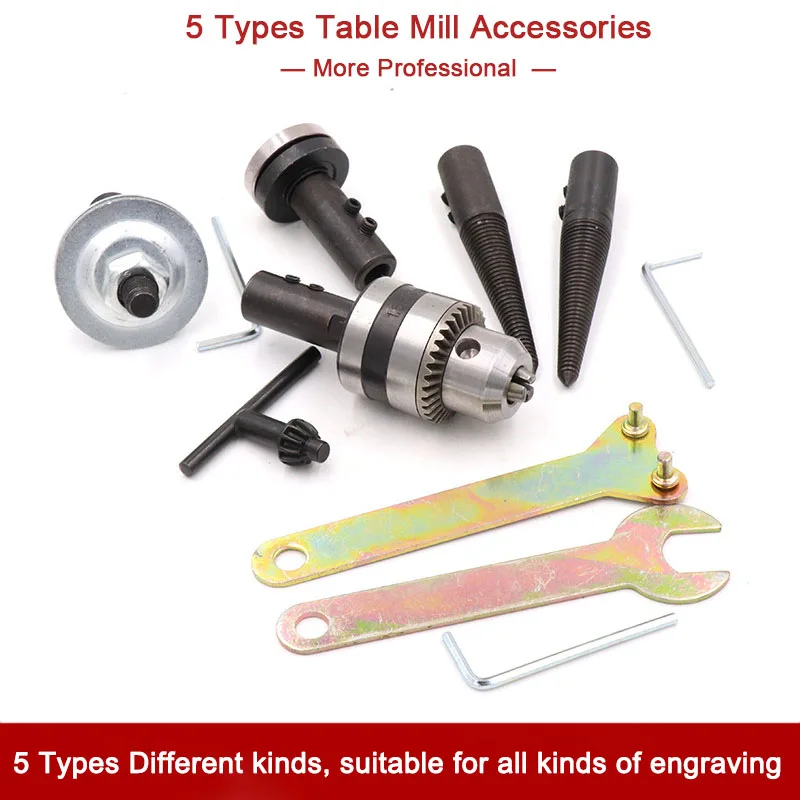 5 Types Bench Grinder Chuck Polishing Wheel Shaft Removal Wrench