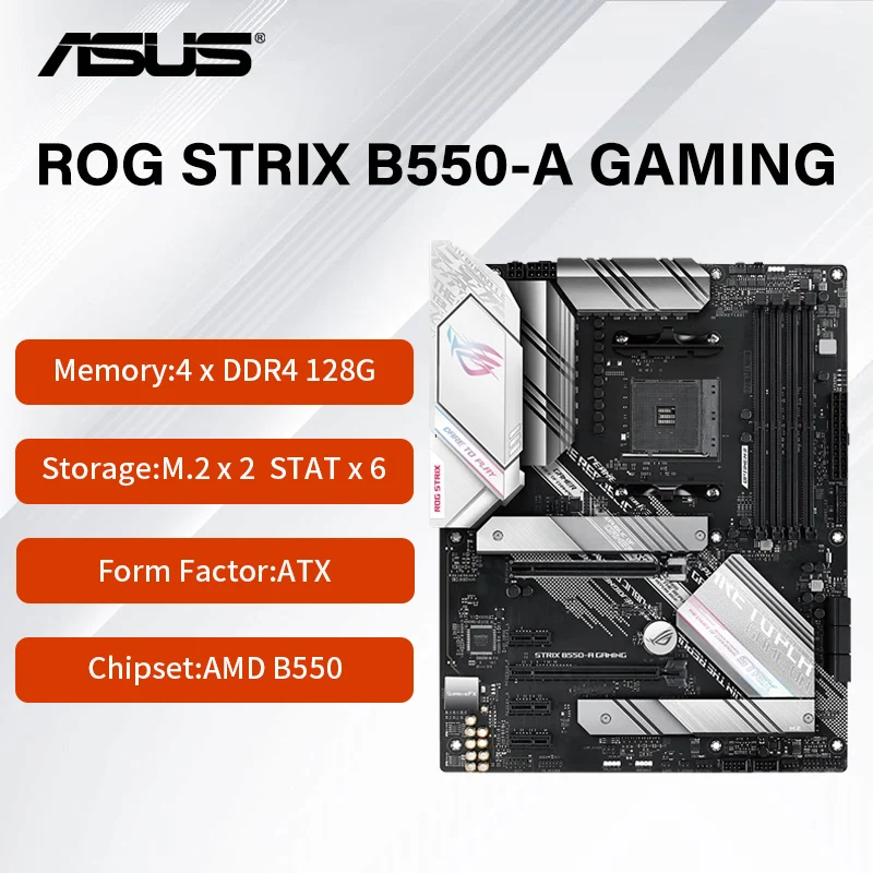 ASUS ROG STRIX B550-A GAMING ATX Moderkort