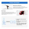 Laser welder laser cutting Machine Raycus Max BWT air cooling  Laser welder laser cleaning stainless steel aluminum welder 4