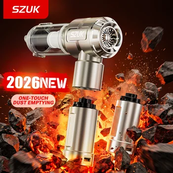SZUK New Car Vacuum Cleaner Mini blower Multi Powerful Handheld Cleaning Machine with LED Light Portable Wireless Vacuum Cleaner 1