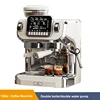 15bar Italian Electric Espresso Coffee Maker Pump Pressure Semi-automatic Milk Foam Grinding Integrated Coffee Machine Grinder 2