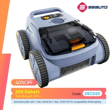 Seauto Pool Vacuum, 3 Modes for Inground & Above-Ground Pools Up to 2150 Sq. Ft., Lasts Up to 150 Mins, 180W Brushless Motor - Trending Best Dropshipping Products with Germany Suppliers Product August 2026