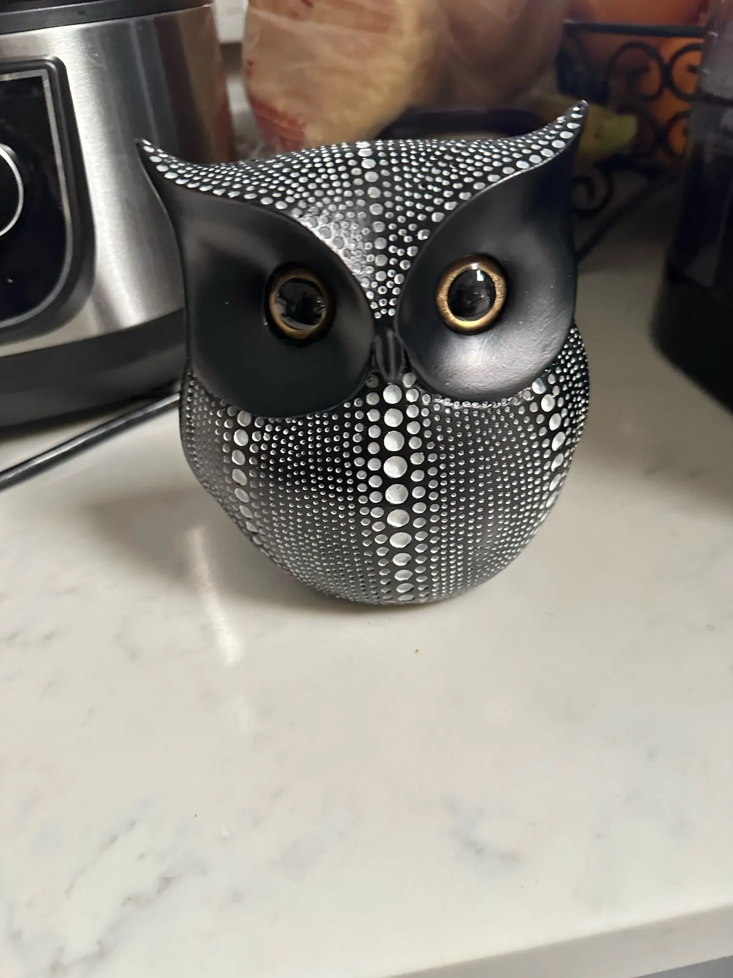 Whimsical Nordic Owl,  Charming Home Decor Accent photo review