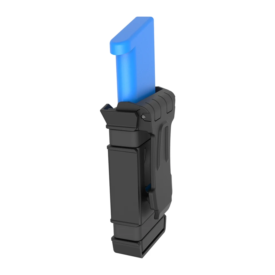 thumbnail image 2 of Magazine Pouch Double Fit 9mm 10mm .40 .45 Caliber Dual Single Stack Magazines Universal Mag Holder Polymer Paddle Holster Adjustable Size Cant Ambidextrous Outside Waistband I3397625833 Gun Accessories 2 of 9