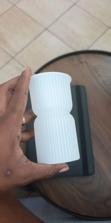 Nordic Style Cylindrical Candle Silicone Mold photo review