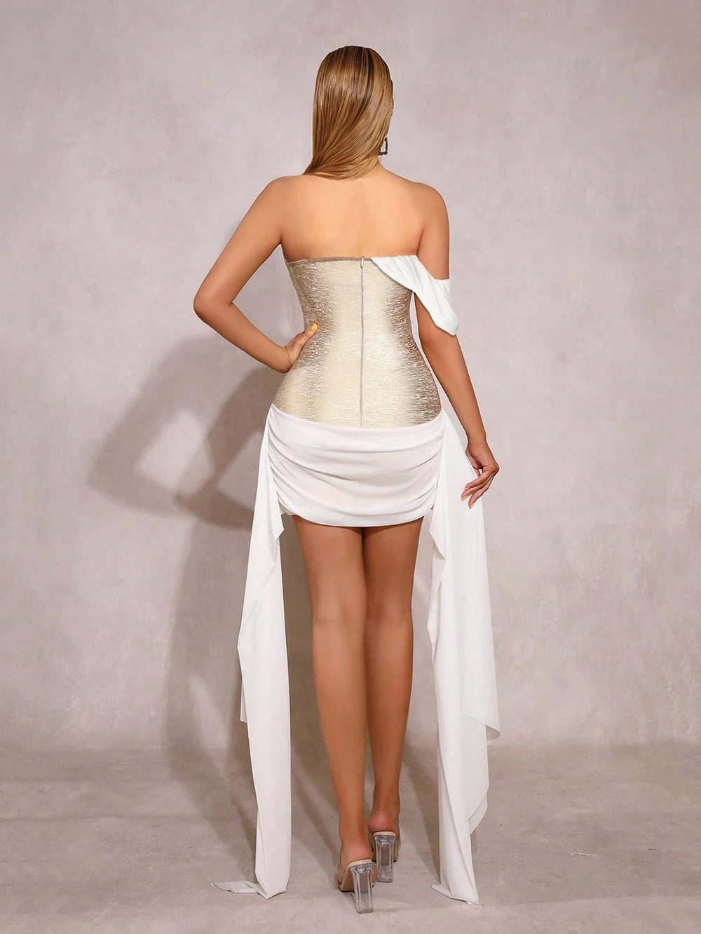 Mini dress side profile