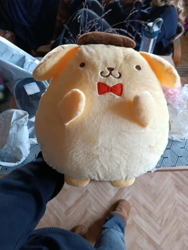 Chonky Purin Plushie photo review
