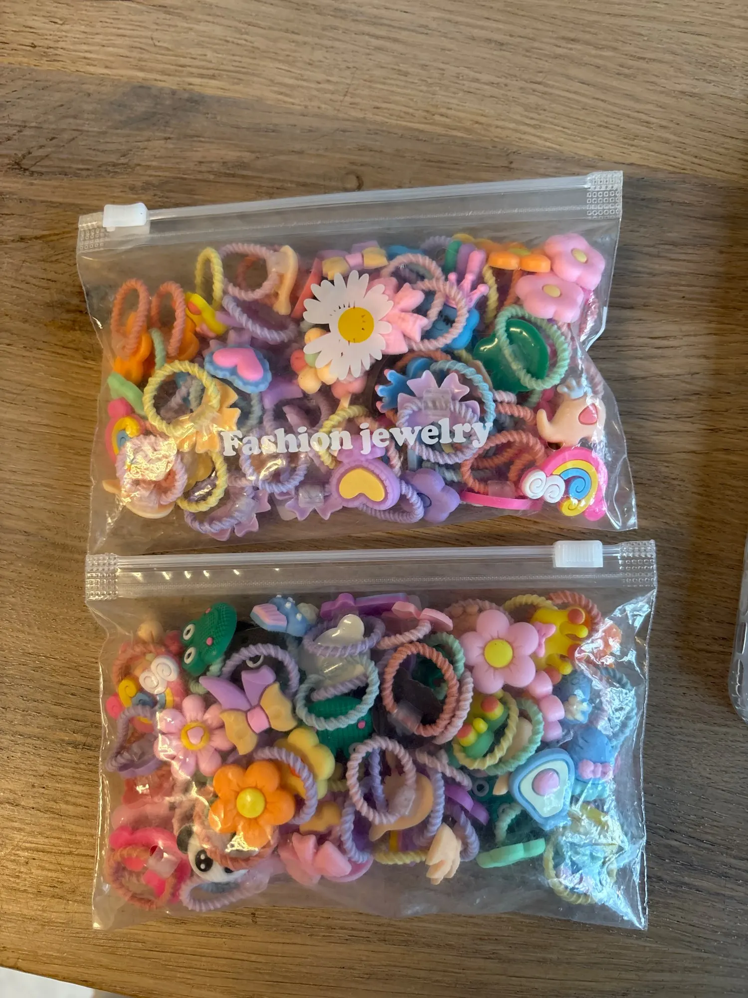 Cute Cartoon Elastic Hair Bands photo review