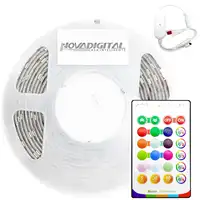 Fita Led RGB Inteligente Dual WI-FI RGB 10Metros Compatível Com Alexa Google Home - Imagem 2