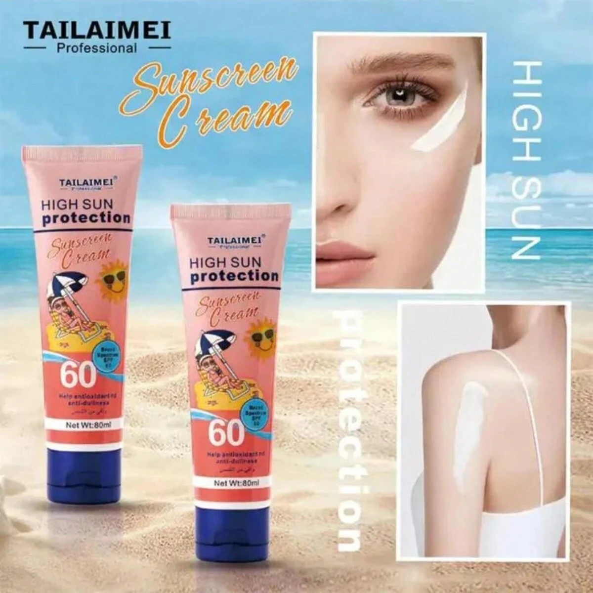 Crème hydratante crème solaire pour le visage A01036
