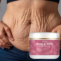 Crème raffermissante pour l'abdomen |     Riche en collagène et en acide hyaluronique, hydratant et nourrissant, utilisé pour raffermir et lisser la peau beige clair, crème raffermissante beige clair pour le corps 2,11 oz/60 g. 1